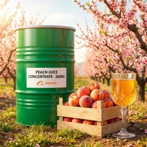65 Brix Clarified Peach Juice Concentrate HALAL & KOSHER 100% Ripe Peach Source Food Grade Bulk Juice