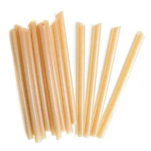 6mm 8mm Disposable Sugarcane Bagasse Straws for Coffee Juice Eco-friendly Biodegradable Drinking Straws Bulk