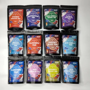 ASCENSION HERBAL S9 Factory Health Throat Cleansing Tea Chrysanthemum Honeysuckle LuoHanGuo Platycodon Herbal Teabag