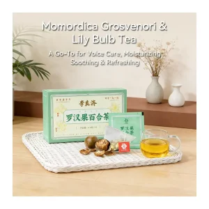Adaptogenic Seasonal Moisturizing Flower Tea with Lily Tangerine Peel Year Round Throat Lung Care Flavorful Tea Bags Custom OEM