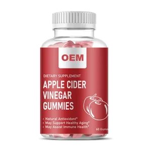 Adults’ Vitamin Dietary Supplement Bonbons Apple Cider Vinegar Gummies Mous Gummi Candy For Teenagers And Newborns