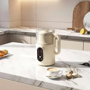 All in 1 Almond Nut Milk Maker With Stainless Steel Inbuilt Filter Soybean Oat Milk Machine Home Use Plant based Milk Maker