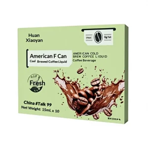 American Style Cold Brew Coffee Liquid 0 Sugar 0 Fat Concentrated Arabica Bean 150ml 10 Bags
