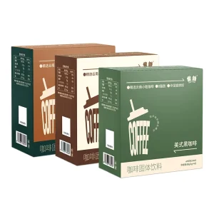 American style black coffee 0 fat 0 sugar small grain pure coffee fat reducing meal replacement instant coffee in stick form