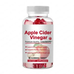 Apple Cider Gummy Support Healthy Digestion Joint Health and Weight Loss 60 Count