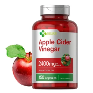 Apple Cider Vinegar Capsules Fruity Flavor Supplement Apple Cider Vinegar Softgel Capsules