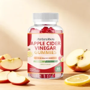 Apple Cider Vinegar Gummies 60 Capsules Dietary Supplement Factory Direct Sales From Source