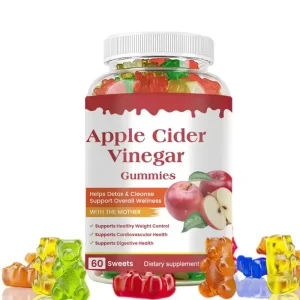 Apple Cider Vinegar Gummies Adult Flat Belly Slimming Supports Digestive Health Vitamins Weight Gummy Candy