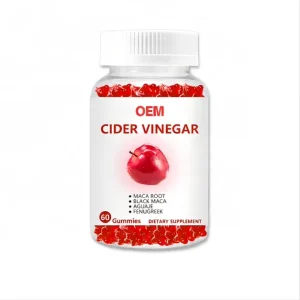 Apple Cider Vinegar Gummies Healthy Nutrition Supplement with Mother
