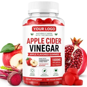 Apple Cider Vinegar Gummies Natural Digestive Support Supplement