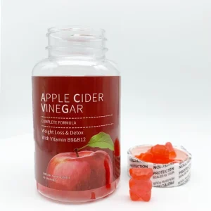 Apple Cider Vinegar Gummies Slimming Detox Fat Burner Weight Loss Vegan
