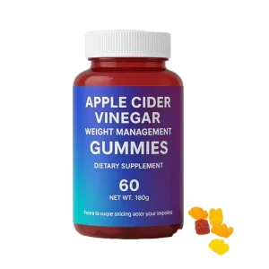 Apple Cider Vinegar Gummies Supplement Vitamins for Weight Management Digestive Support Private Label