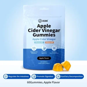 Apple Cider Vinegar Gummies With Vitamin B6 B12 Regulate Intestines Promote Digestion Supplement