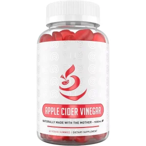 Apple Cider Vinegar Gummies for Adults Improved Bone Density Beet Root Pomegranate for Detox Energy 60 count 24 Month Shelf Life