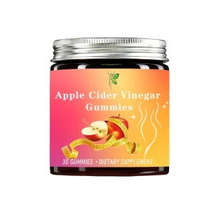 Apple Cider Vinegar Gummies with Apple Cider Vinegar Beet Root Juice Powder Pomegranate Juice Powder Herbal Supplement