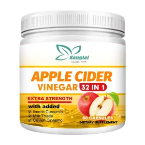 Apple Cider Vinegar Gummies with Green Coffee Bean and TongKat Ali Support Digestion Soft Candy