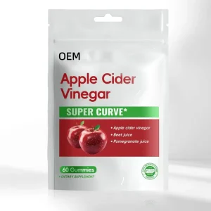 Apple Cider Vinegar Gummy with Beet Juice Pomegranate Juice Good for Heart Health Promote Antioxidant 60 Count