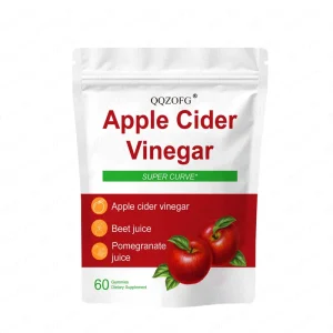 Apple Cider Vinegar Gummy with Beet Juice Pomegranate Juice for Heart Health Antioxidant 60 Count
