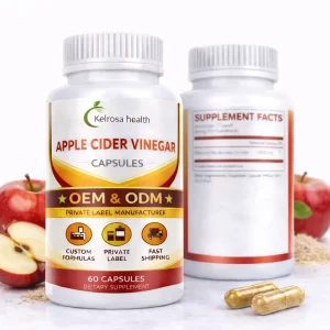 Apple Cider Vinegar Powder Extract Night Time Slimming Supplement Adult Apple Cider Vinegar Capsules For Digestion
