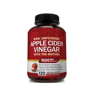 Apple Cider Vinegar Supplement Vegan Food Keto Apple Cider Vinegar Capsules