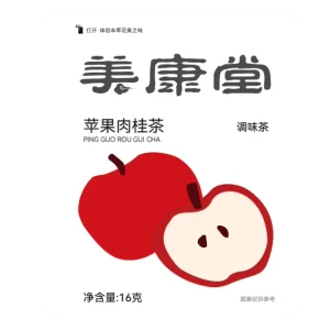 Apple Cinnamon Tea Bags Natural Apple Pear Red Date Orange Peel Strawberry Black Tea Cinnamon Flavored Tea Zero Added Sucrose