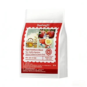 Apple Hawthorn Blended Fruit Tea Orange Peel Red Dates Bulk Raw Summer Blend Digestive Health Detox Appetite Support 100g Tea