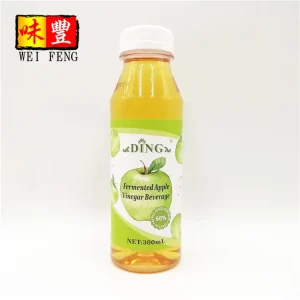 Apple Juice Content Natural Healthy 300ml Fermented Apple Vinegar Beverage