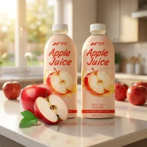 Apple Juice Drink OEM ODM Ready To Serve Fruit Beverage Bulk Supply
