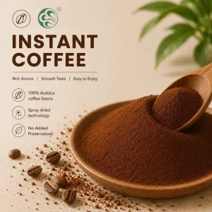Arabica Coffee Beans Instant Coffee Powder Base Ingredients From China Supplier Bulk Sale
