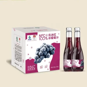 Arctic Red Ice Grape Juice Naturally Cold Climate Cultivated Antioxidant Rich Beverage