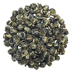 Authentic Jasmine Dragon Pearl Tea Blooming Health Tea Natural Scented Premium Loose Leaf No Additives Bag 100g