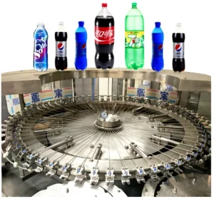 Automatic Carbonated Soda Water Making and Bottling Machine Cola Bottle Filler Production Line Low Cost