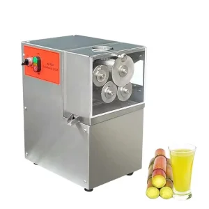 Automatic Desktop Sugarcane Juicer Making Machine High Efficiency Sugarcane Juice Extractor