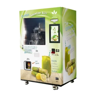 Automatic Fresh Sugarcane Juice Machine Sugarcane Vending Machine