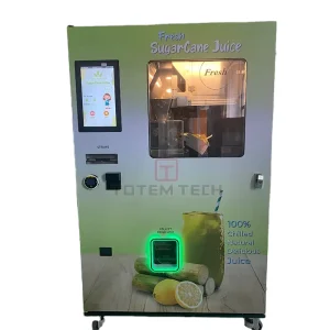 Automatic Self-Service Sugarcane Juice Vending Machine Food Juice Machine for Food Courts Outdoor Mall