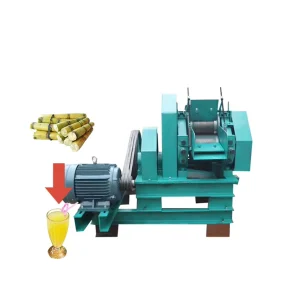 Automatic Sugarcane Juicer Machine Sugar Cane Juice Squeezer Sugarcane Crusher Juice Making Machine
