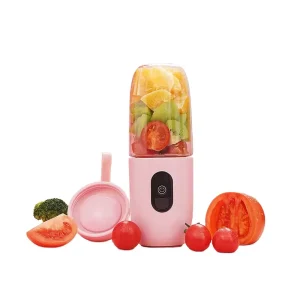 BPA Free Rechargeable Mini Portable Blender Powerful Motor Stainless Steel Blade for Juicing Fruit Vegetables for Gym Travel