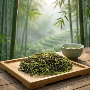Bamboo Green Tea Blended Tea Health Slimming Bulk New Loose Tea in Bag for Bubble Tea