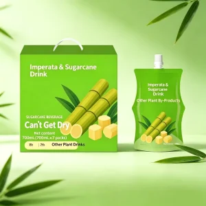 Bamboo Sugarcane Concentrated Fruit Juice Big Meal Savior Beverage Boxed Private Label OEM