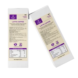 Barista Grade Liquid Latte Coffee Ready to Drink (RTD) Bottled Canned for Convenience Store Hotel OEM Service