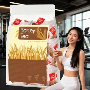 Barley Tea Original Flavor Kidney Cleansing Detox Tea Metabolism Boosting Women’s Slimming Tea 5g*30packs Natural Herbs