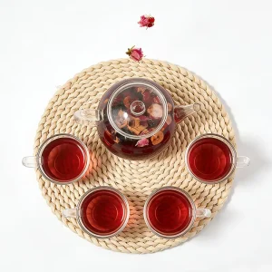 Beauty Boost Herbal Tea Mulberry Rose Vitamin a Tea for Skin Radiance Antioxidant Defense and Eye Health