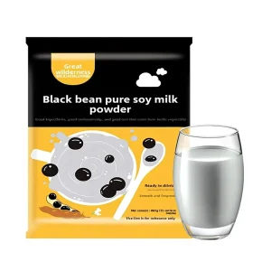 Beidahuang Factory Supply Black Bean Pure Soybean Milk Powder High Plant Protein 18% Nutrition Breakfast Meal Replacement China