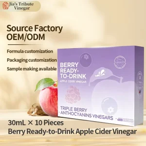 Berry Apple Cider Vinegar Drink Low Fat 30ml X10