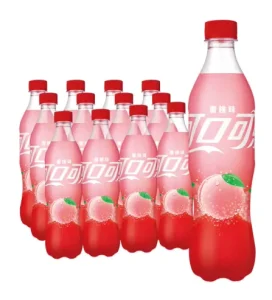 Best Selling 500ML Cola Peach Flavor Drinks Exotic Snacks Strawberry Flavor Beverages