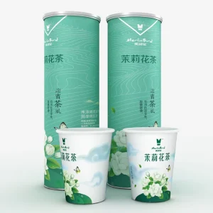 Best Selling Jasmine Green Tea Instant Health Tea Easy to Brew Paper Cup Green Tea
