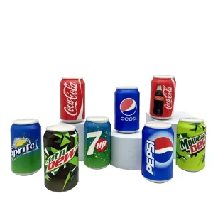 Best selling Food themed Slow rebound Cola Sprite Can shaped PU Squishy Toys Creative Stress relief Playthings Unisex Ages 14+