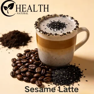 Black Sesame Latte Coffee Powder Smooth Texture Sesame Latte Powder Rich and Nutty Aroma Latte Customized Packaging OEM