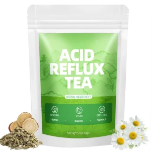 Blended Licorice Root Tangerine Peel Bagged Herbal Tea for Acid Reflux Digestive Health Natural Herbal Tea Blend