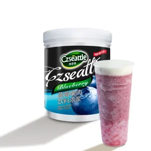 Blueberry Fruit Jam Drink Beverage Concentrated Fruit Jam Pulp for Bubble Tea Raw Materials